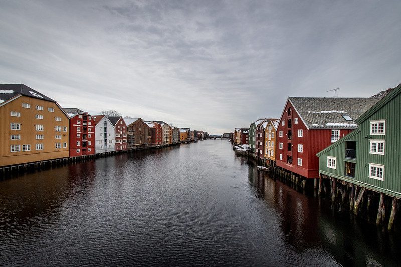 Noorwegen - Havenstadje