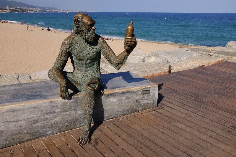 Badalona strand, Barcelona