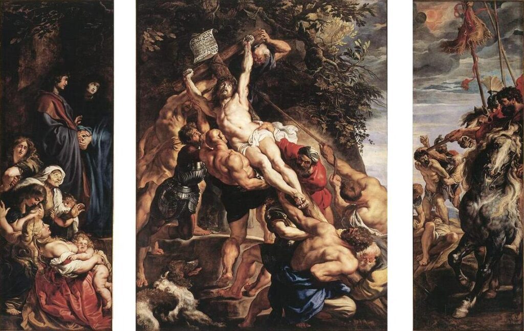 Pier Paul Rubens - Jesus aan het Kruis - Schilderij Antwerpen